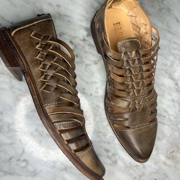 Bed Stu Las Cruces Shoe Woven Leather 7.5 - Picture 6 of 12